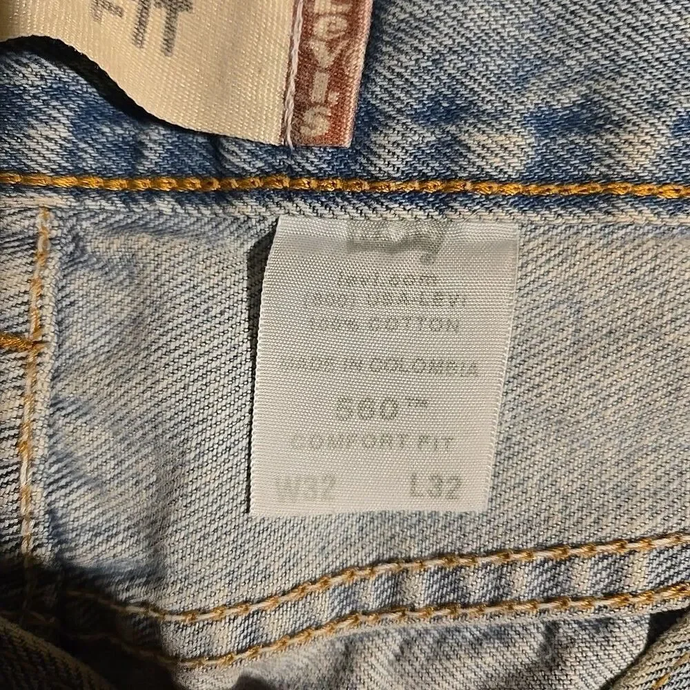 Vintage Levis 560 Jeans Mens 32x32 Blue Loose Fit Y2K 2004 Comfort Fit